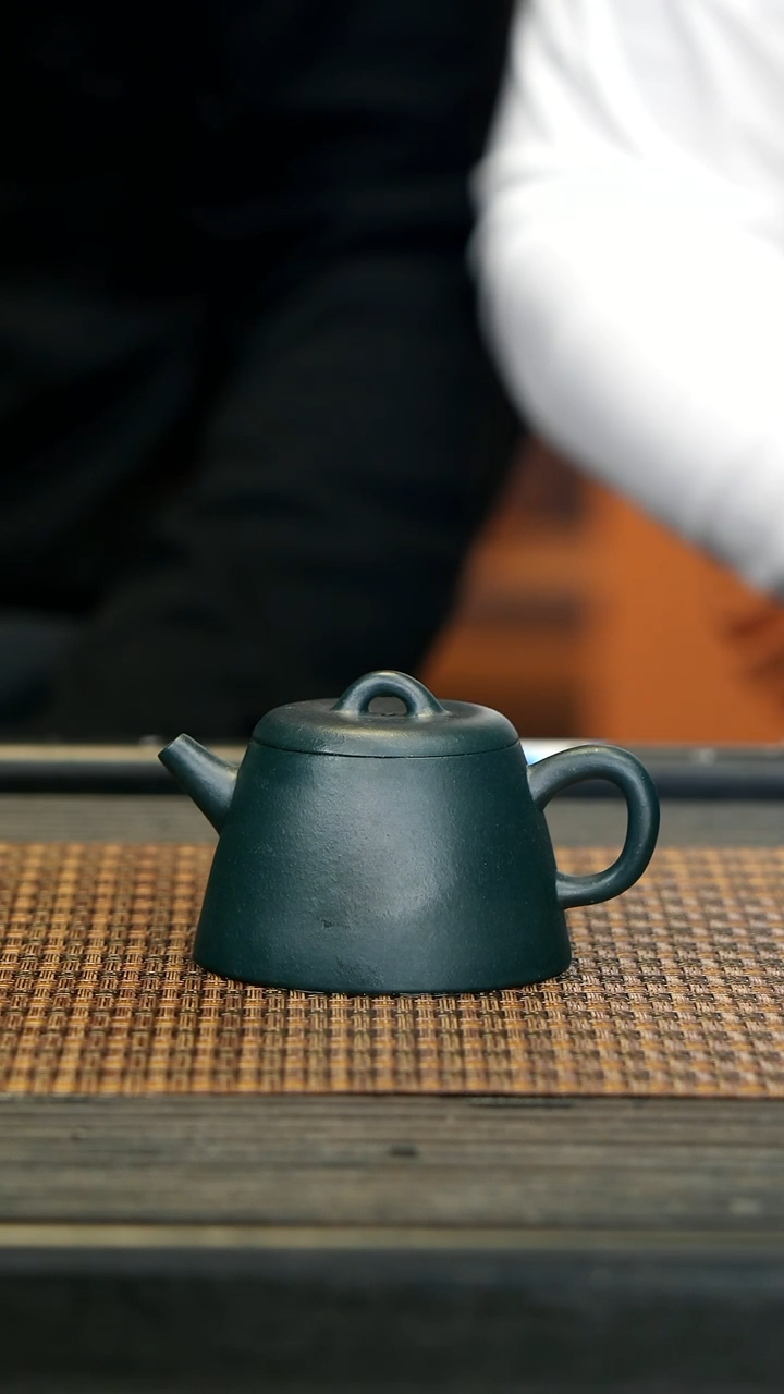 【闪购商品】紫砂茶壶ZCJ78雪花绿 秤砣