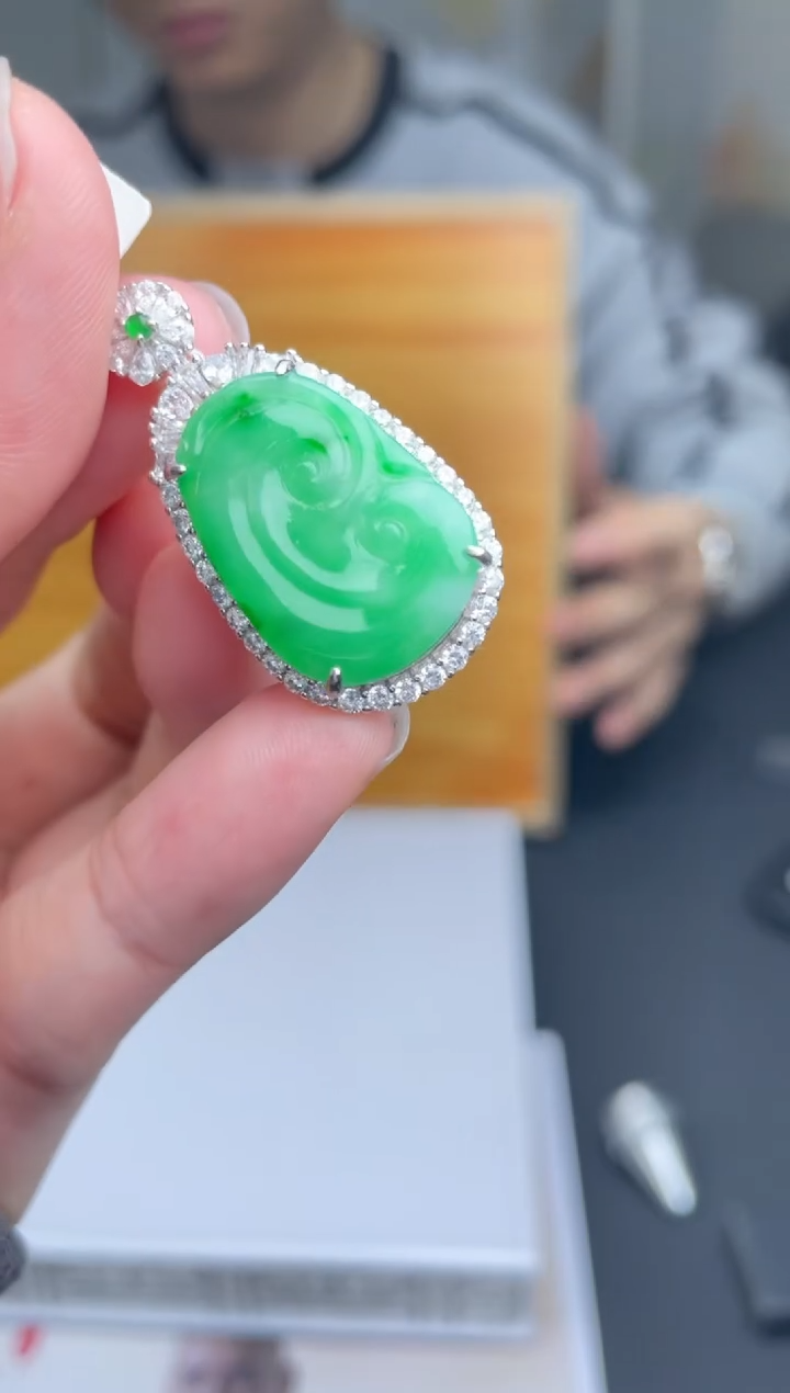 【闪购商品】定制翡翠未镶嵌2-10HDJT0131375