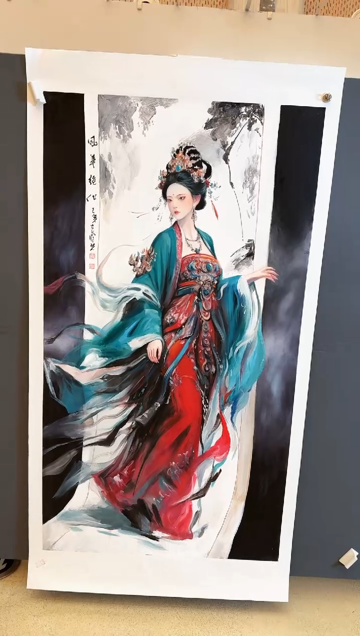 国画112文联原作众合郝凤先老师作品