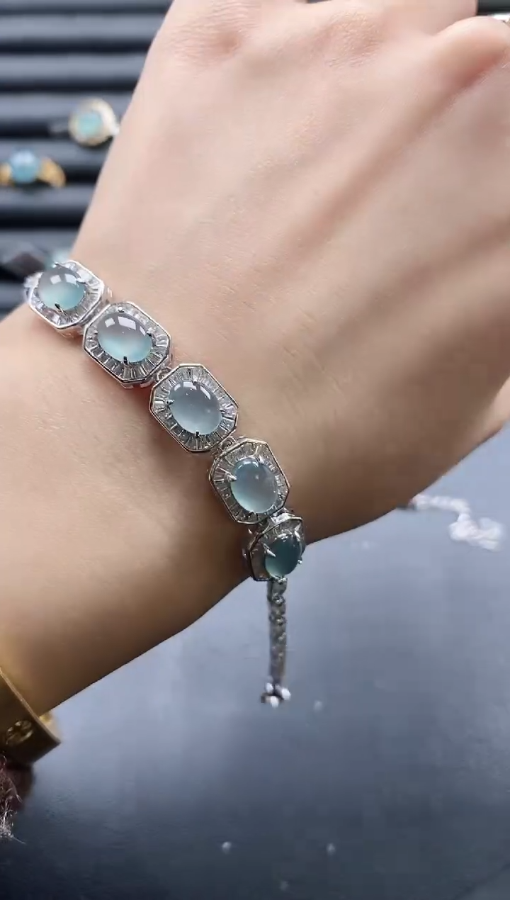 【闪购商品】翡翠戒指银S925镶嵌11111