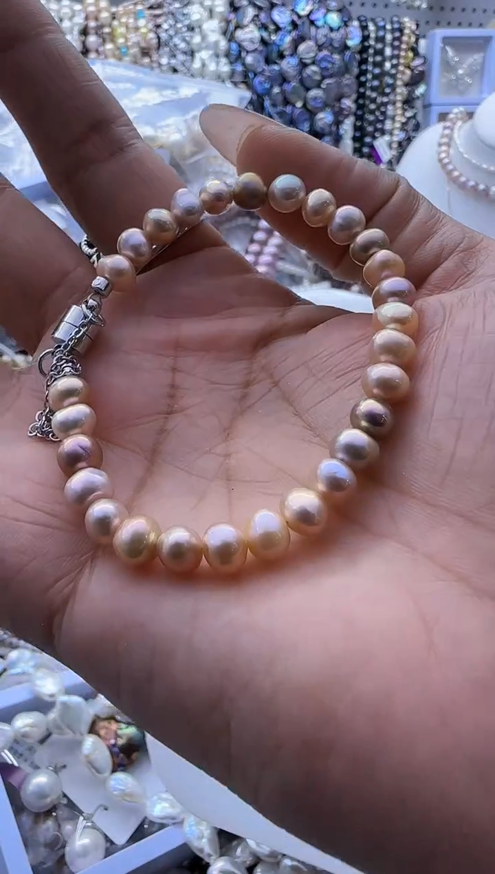【闪购商品】淡水珍珠手链未镶嵌573