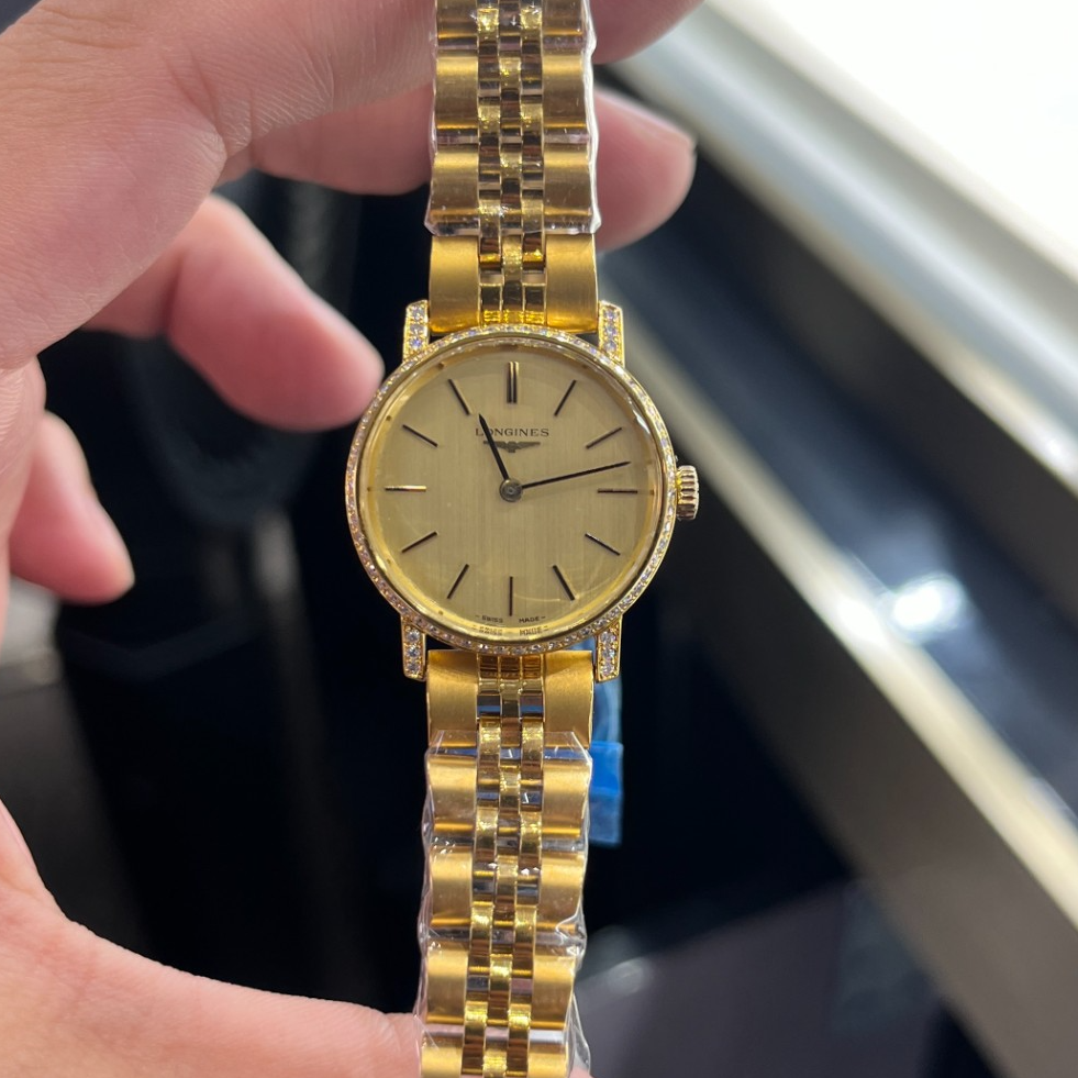 95新 Longines/浪琴 手动机械后钻23mm/公价32999/w10904