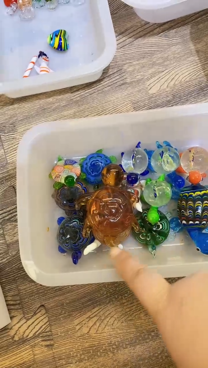 琉璃手工艺品瑕品套餐13件（瑕品不退换）