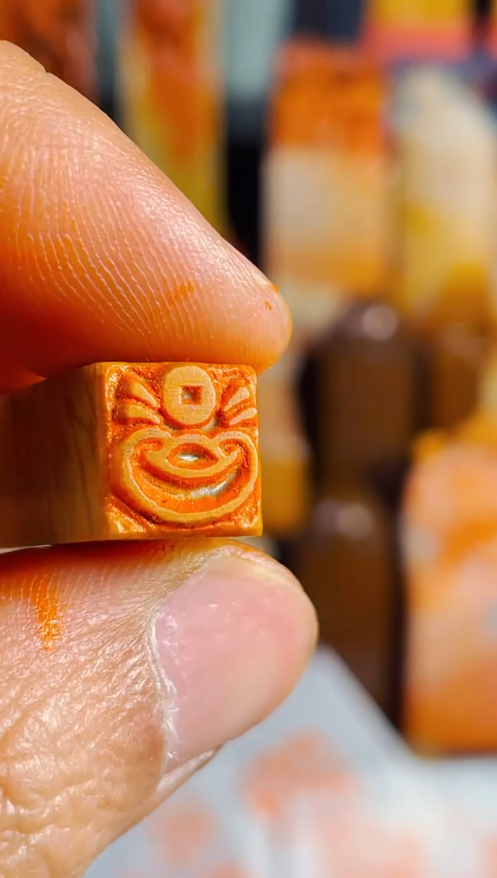 【闪购商品】巴林石印石手工篆刻《元宝》1.0