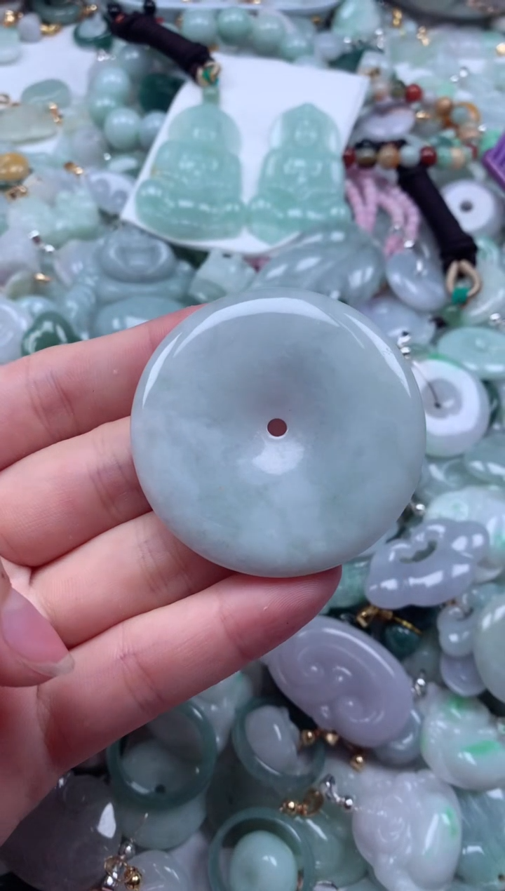 翡翠未镶嵌吊坠(不含链)4510