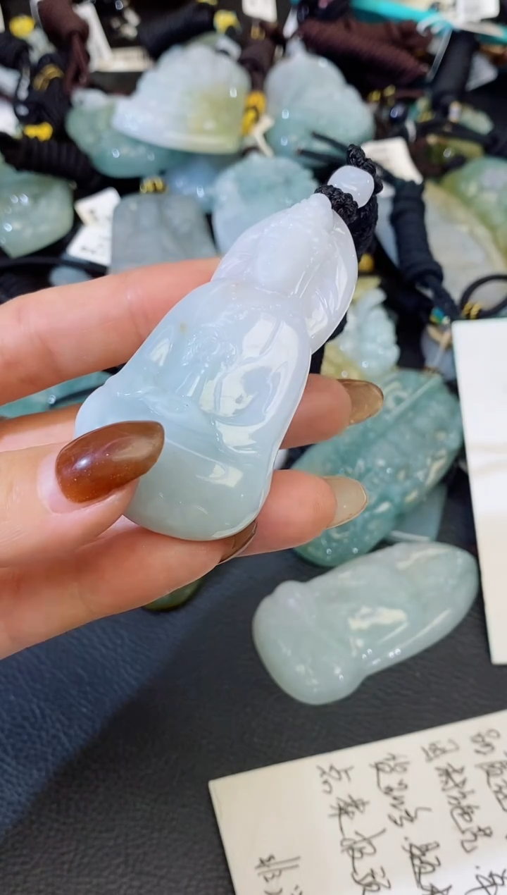 颈饰未镶嵌翡翠缅甸天然翡翠