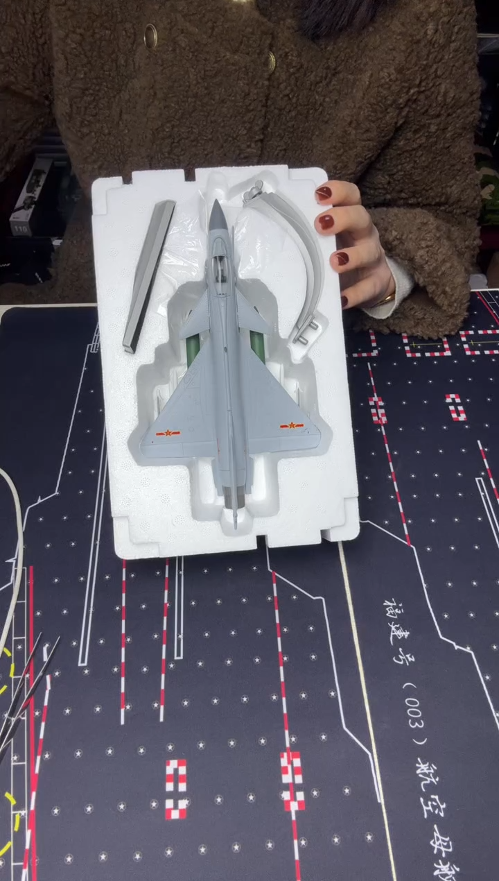 1/72合金歼10飞机模型