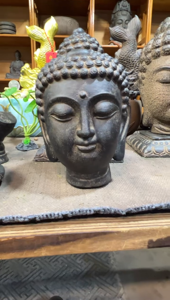 陶土【火山泥】小佛首