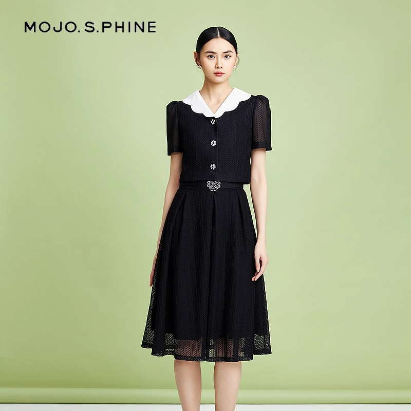 夏季新款显瘦百搭上衣衬衫MJFB04WBL750B11/zb