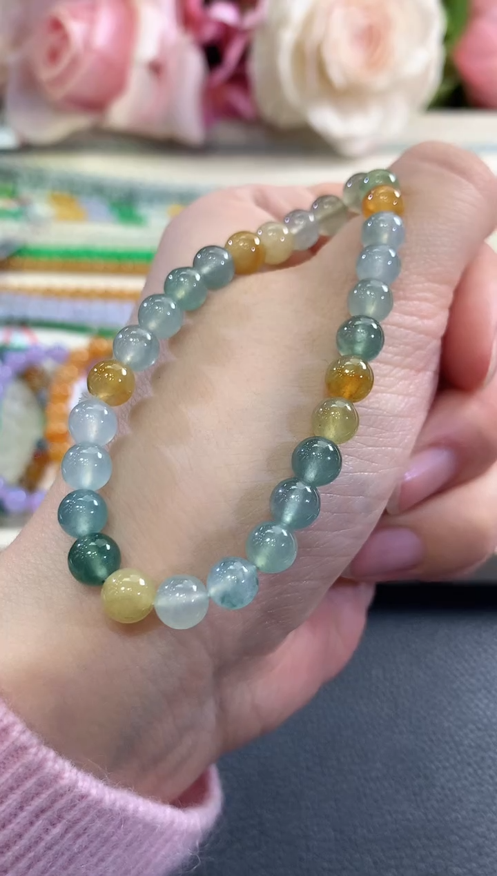 未镶嵌手串翡翠c63多样性一件发货