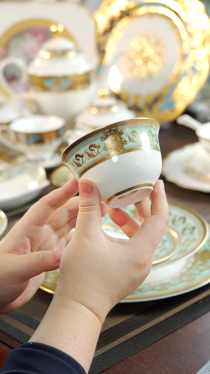 【闪购商品】瓷片4英寸奶茶碗   福利价