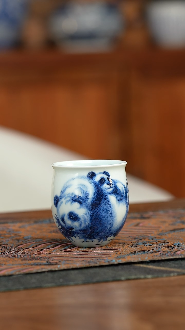 【闪购商品】阳春白雪 熊猫单杯