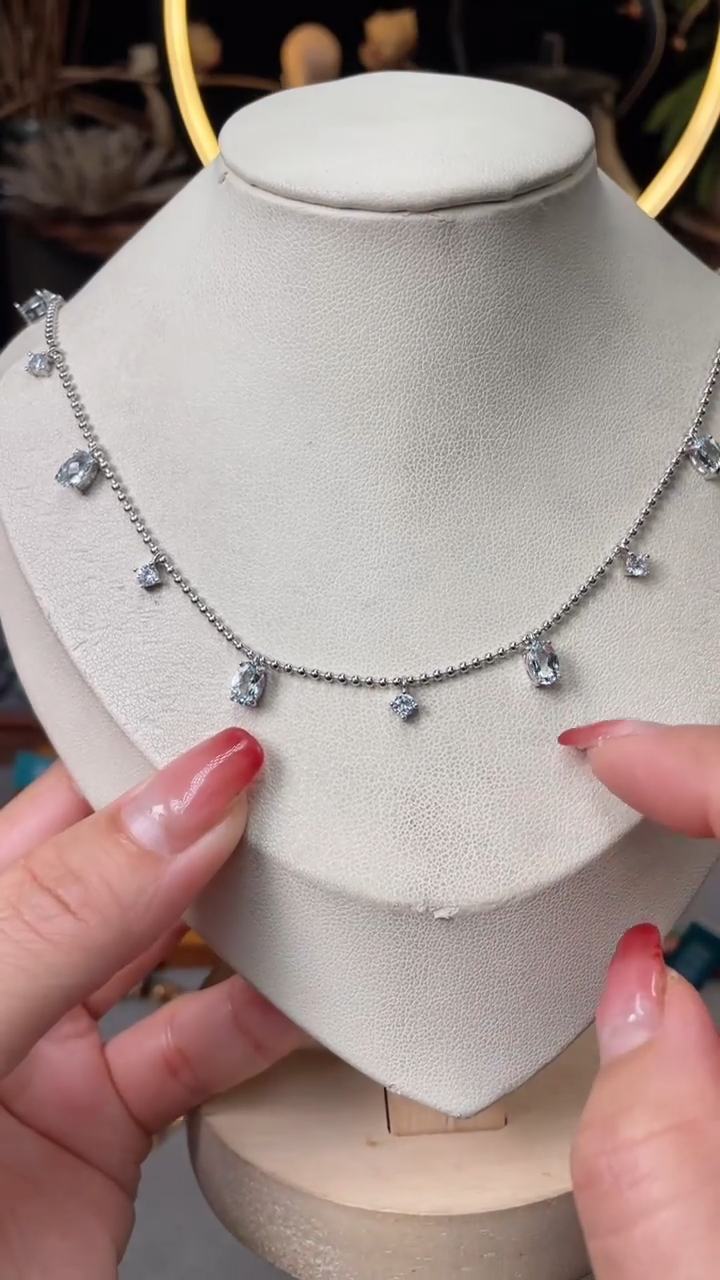 【闪购商品】海蓝宝石手链未镶嵌@@B910L012796