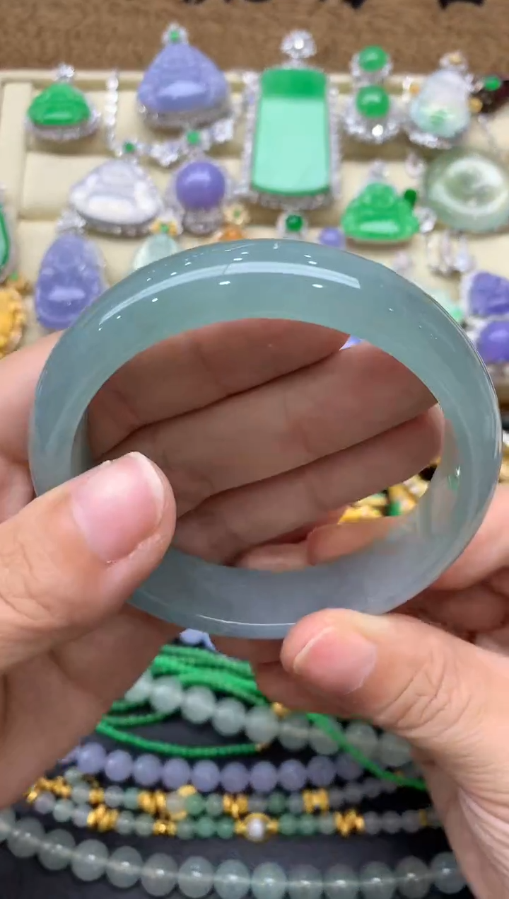 【闪购商品】翡翠手镯未镶嵌541-中国好珍宝