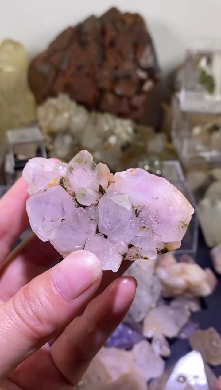 未镶嵌珠宝半成品水晶96号四川美姑超七花园水晶