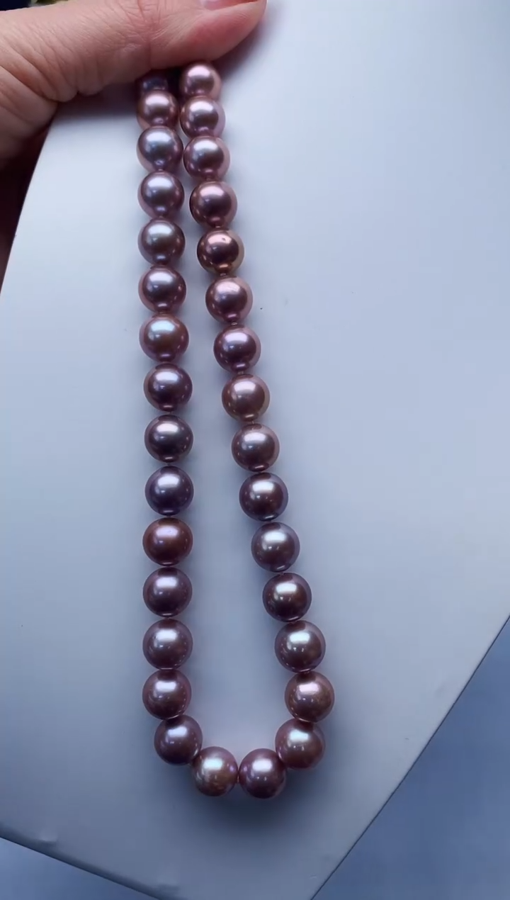 项链未镶嵌淡水珍珠Y淡水项链纯色