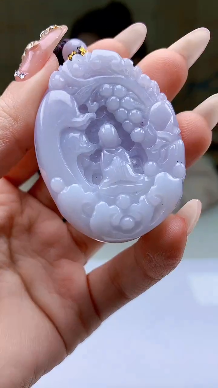 【闪购商品】定制翡翠未镶嵌4902ty-毛货挂件112