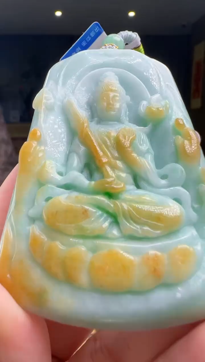 【闪购商品】翡翠颈饰未镶嵌YJ@@960Q3J15467