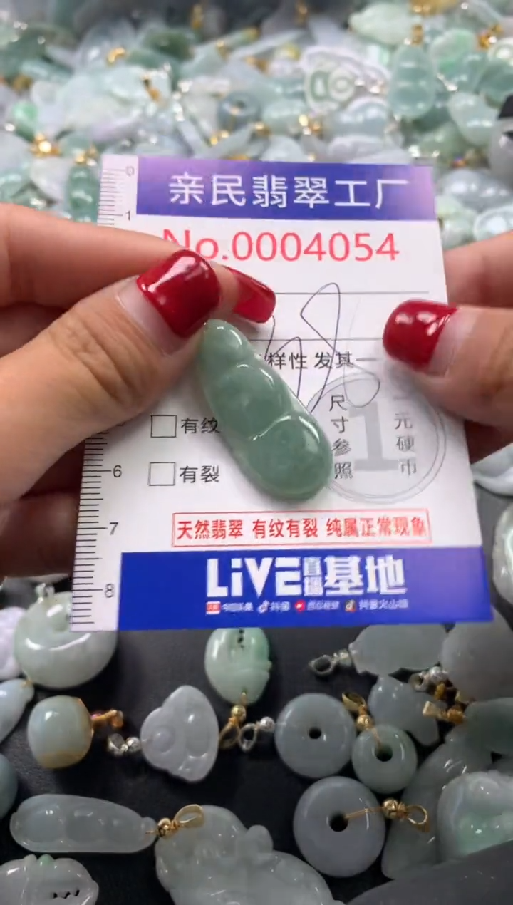颈饰未镶嵌翡翠4054