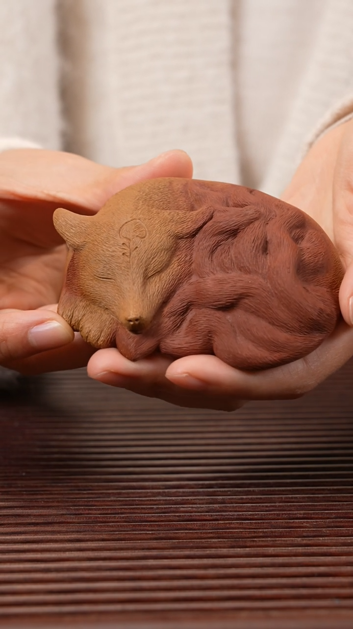 【闪购商品】紫砂茶宠紫砂九尾