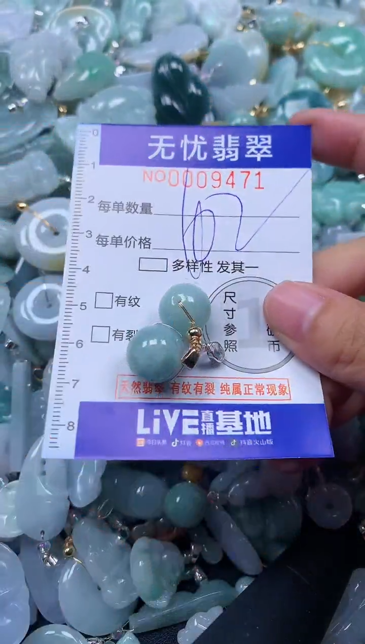 颈饰未镶嵌翡翠9471