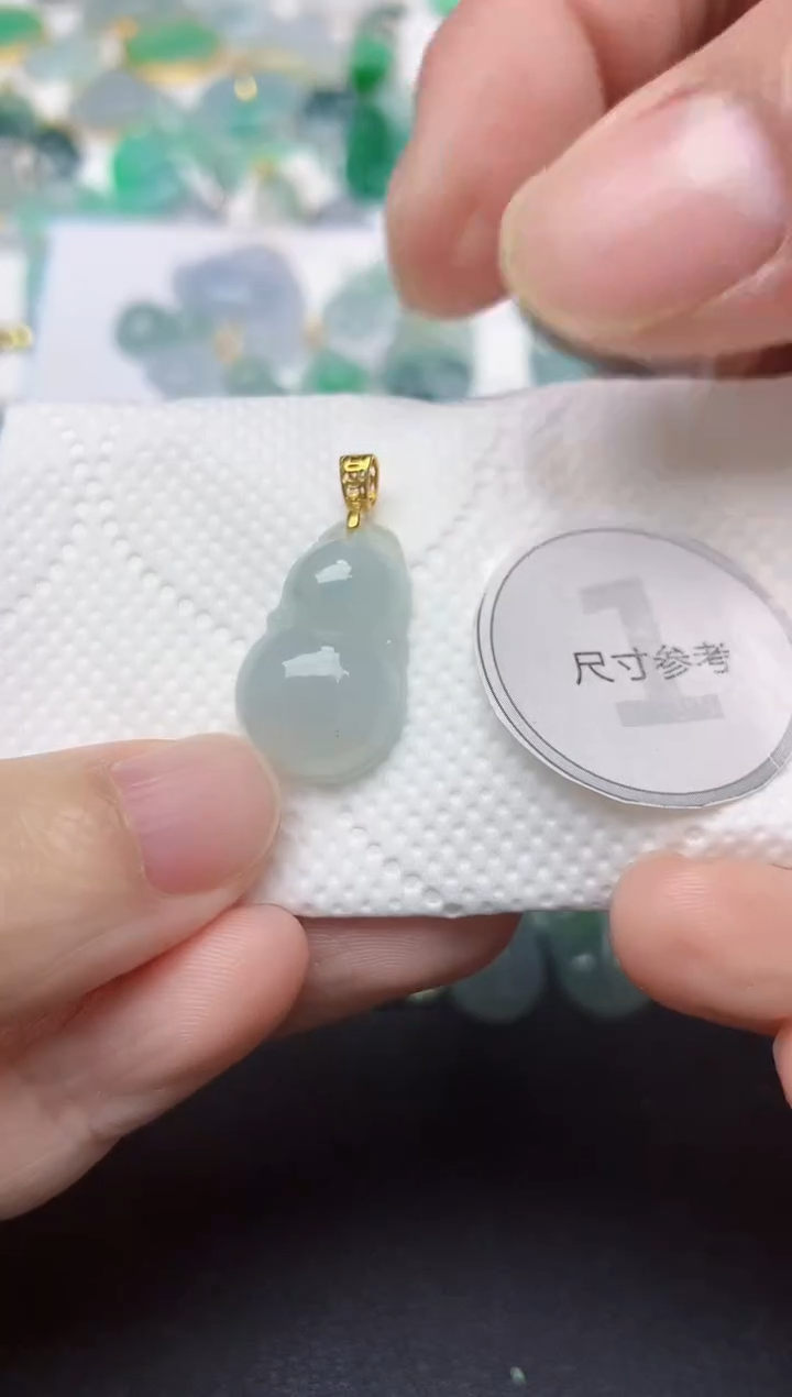 颈饰未镶嵌翡翠天然缅甸A货翡翠