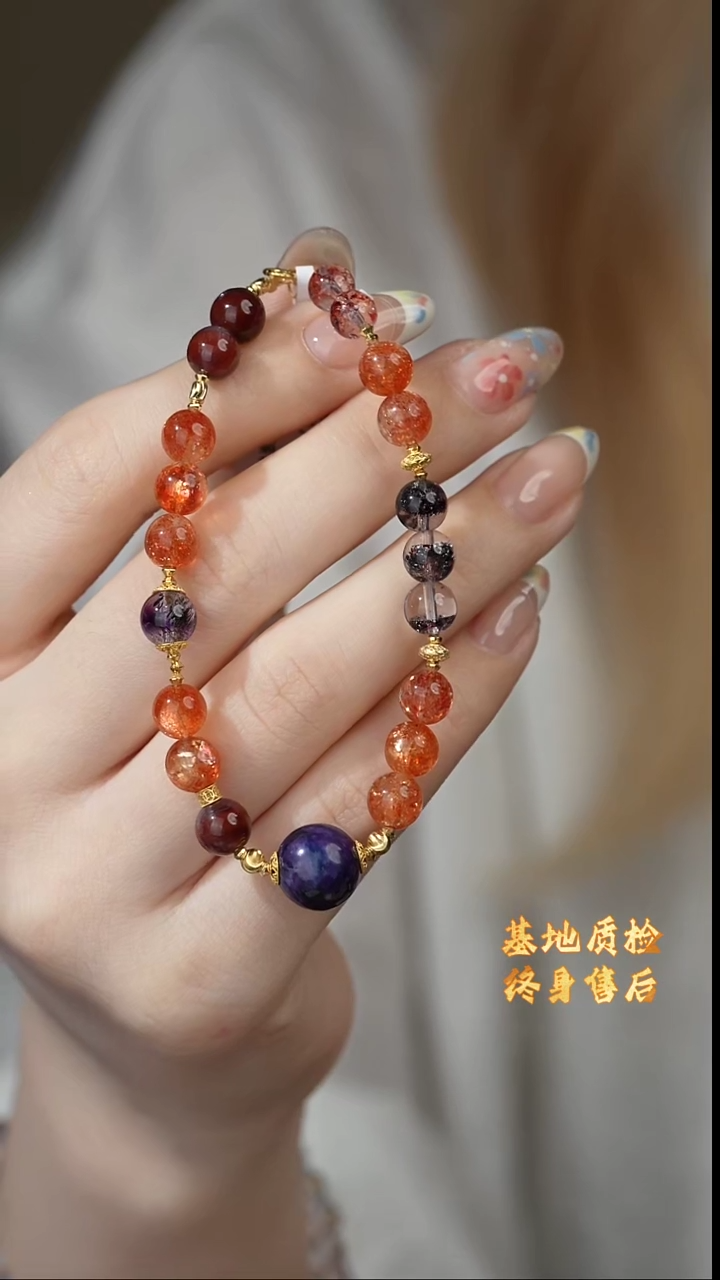 【闪购商品】水晶单圈18K金镶嵌J48（多样性发一件）金太阳6mm+
