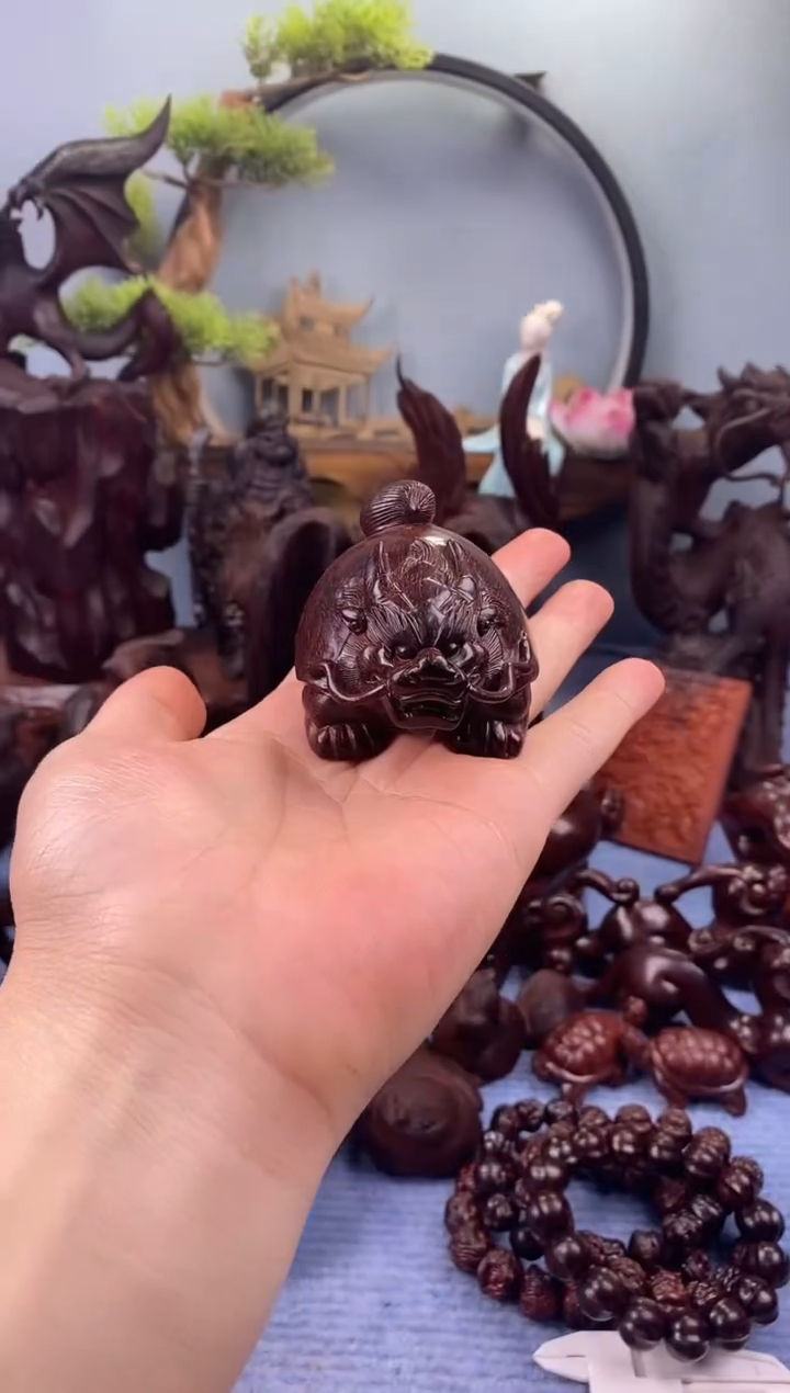 檀香紫檀（小叶紫檀）风**限龙龟