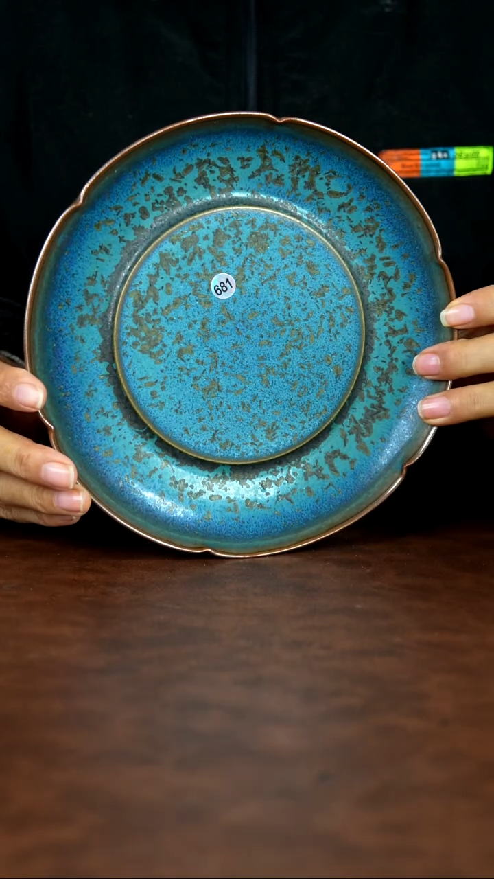 681号/禹州神垕特产】原矿原产地钧瓷茶具