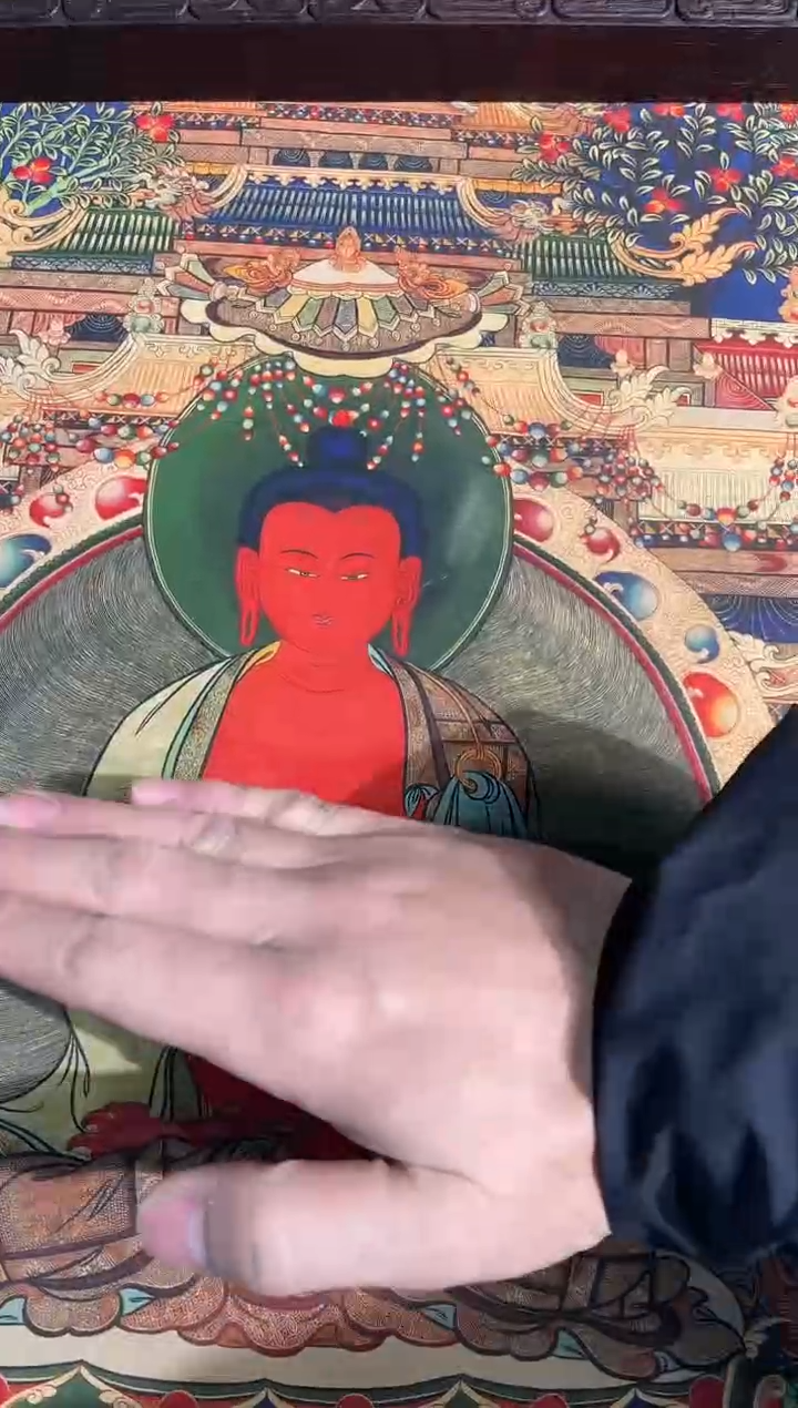 卷轴画天天的唐卡tk160