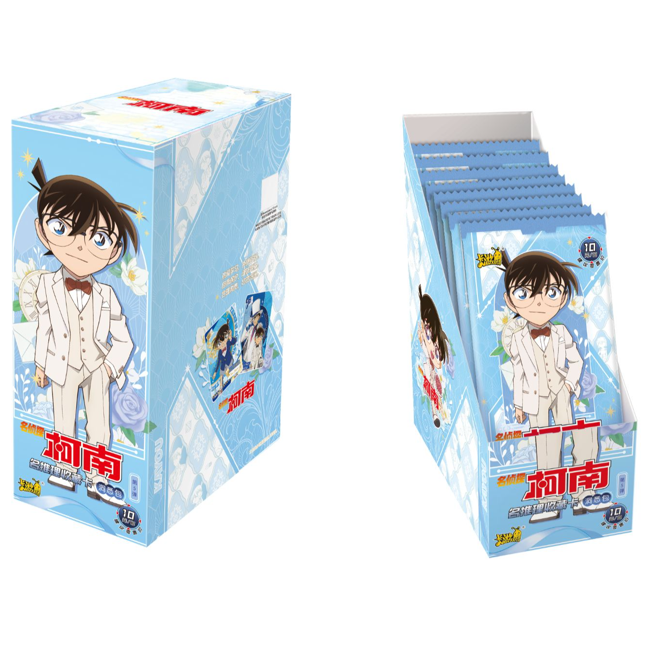 【宠粉福福】名侦探柯南 名推理收藏卡 洞悉包 第5弹 盲盒