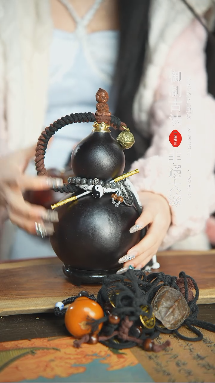 【闪购商品】136号精品大漆酒葫芦防腐防渗装水茶酒8