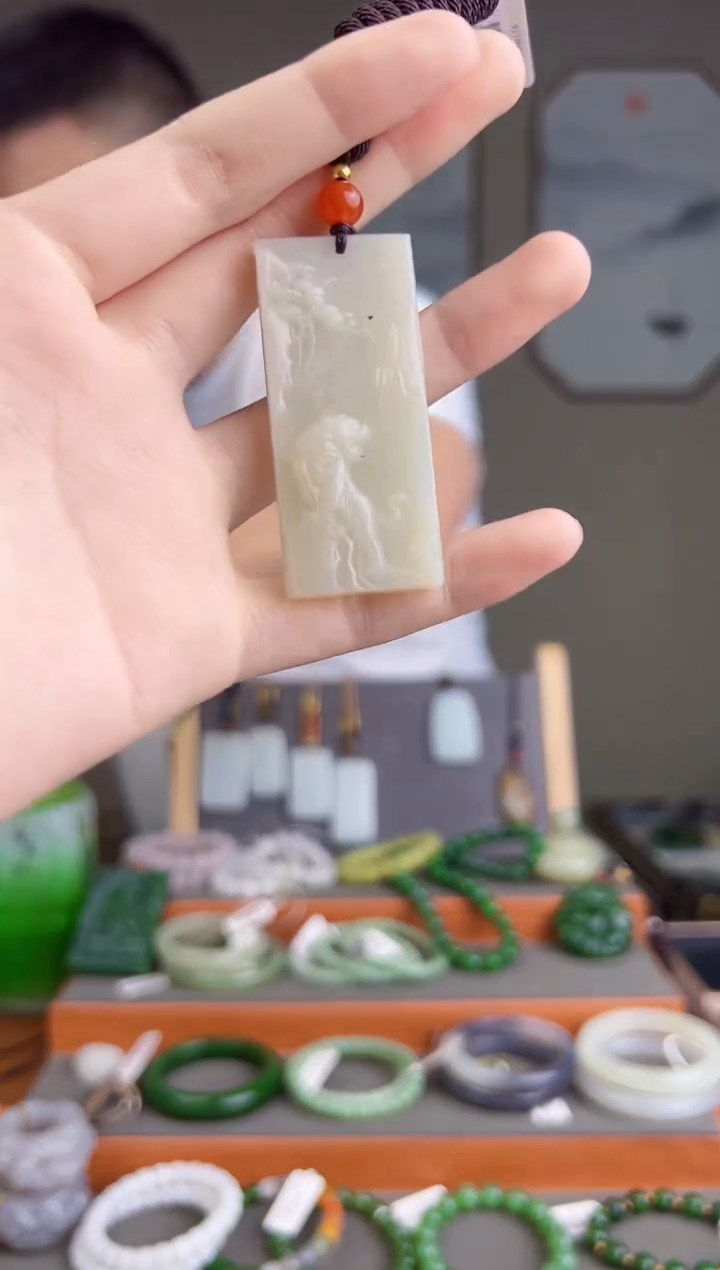 和田玉未镶嵌颈饰多样性发货 拍一单发一个