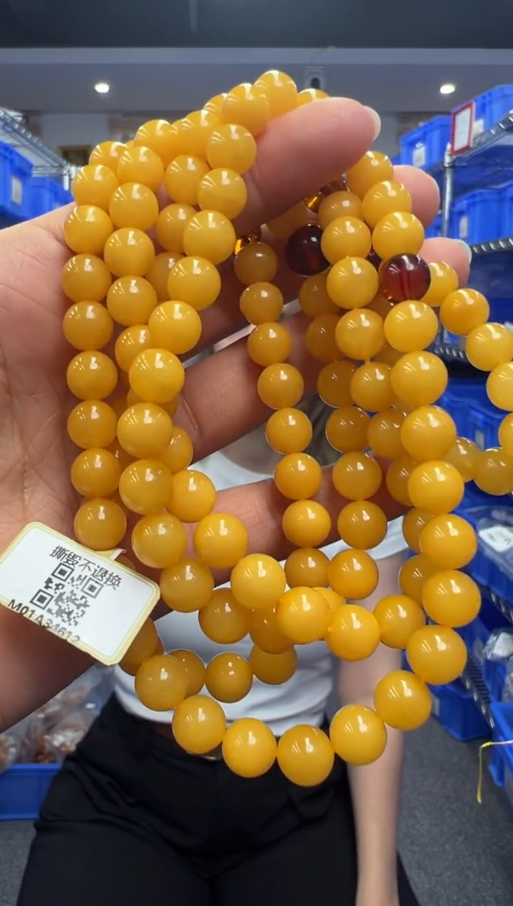未镶嵌颈饰琥珀122秒拍号假一罚十