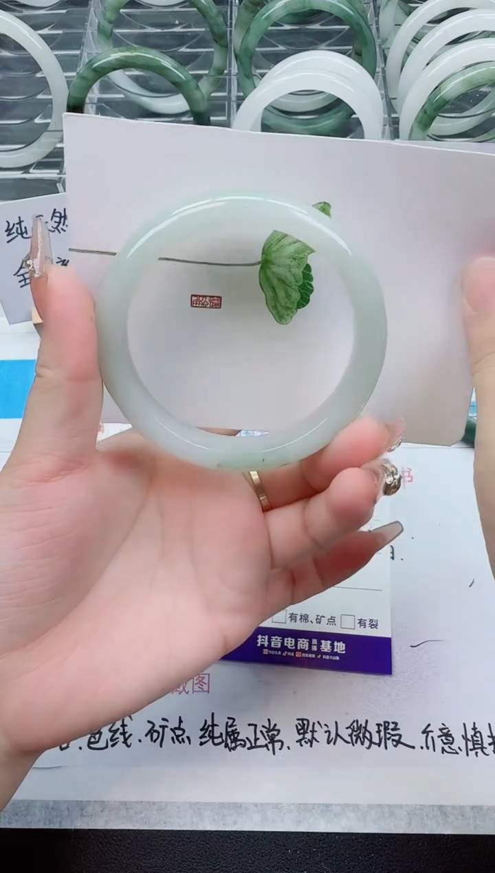 【闪购商品】石英质玉手镯未镶嵌259号/58-59圈