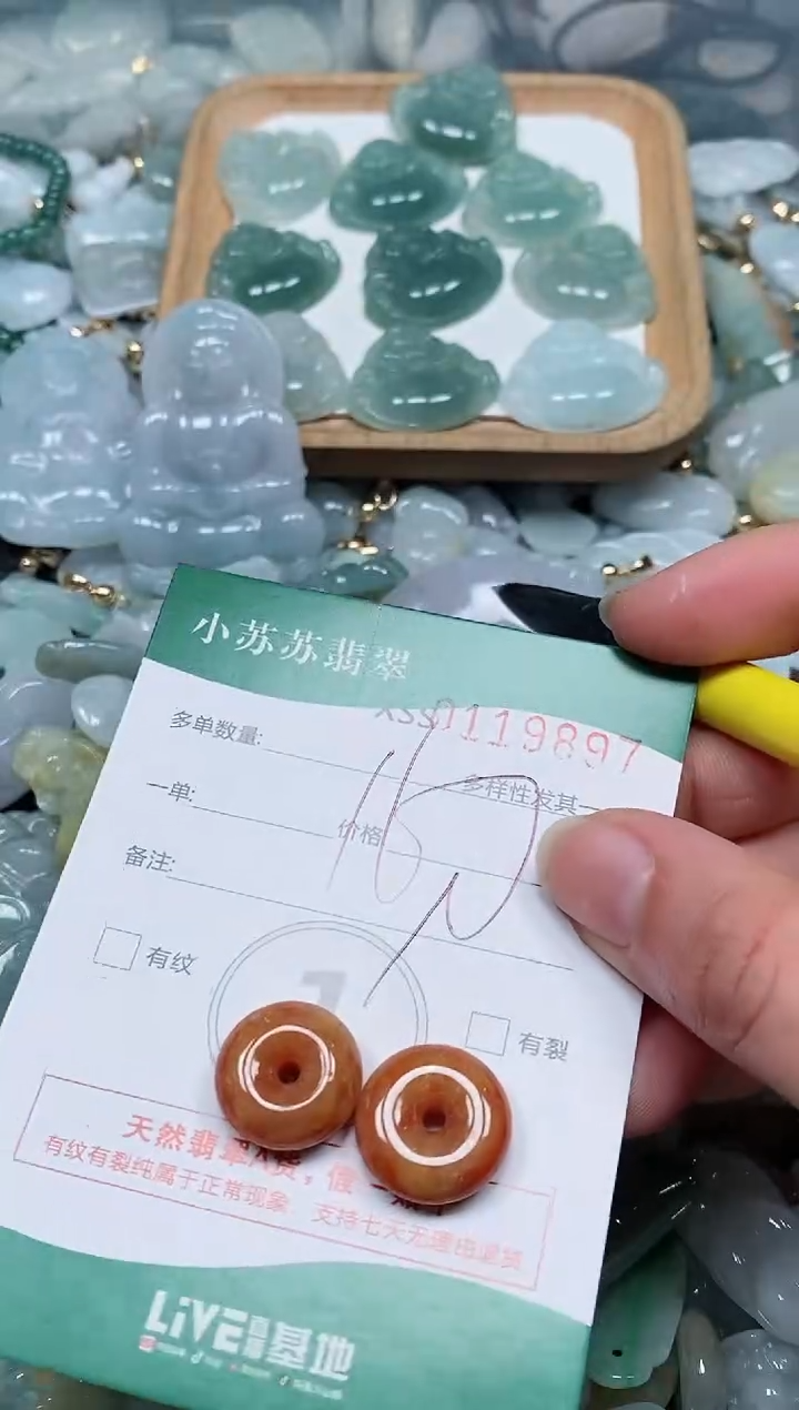 【闪购商品】翡翠颈饰未镶嵌闪购商品0119897