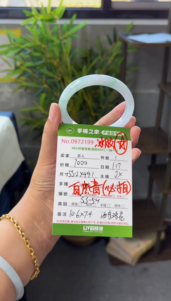 【闪购商品】翡翠手镯（贵妃镯）未镶嵌多人