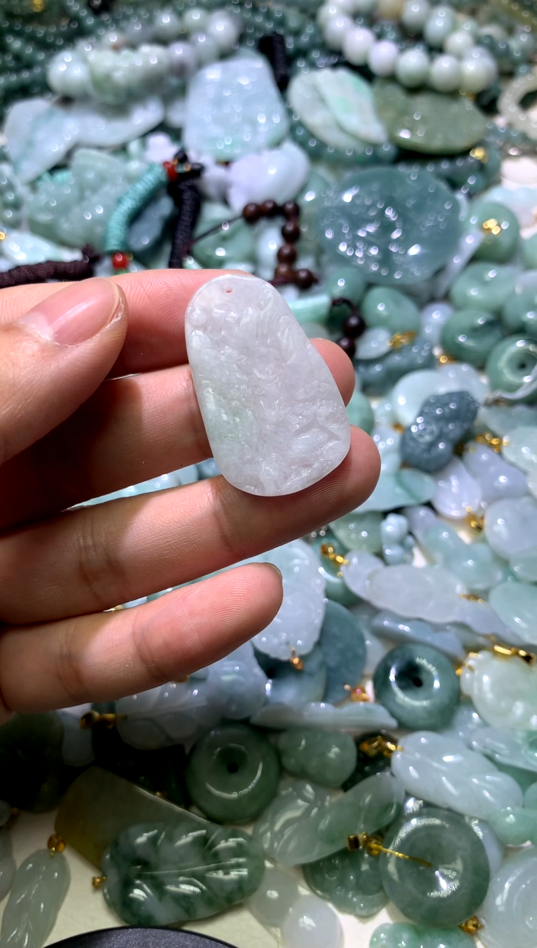 吊坠(不含链)未镶嵌翡翠1