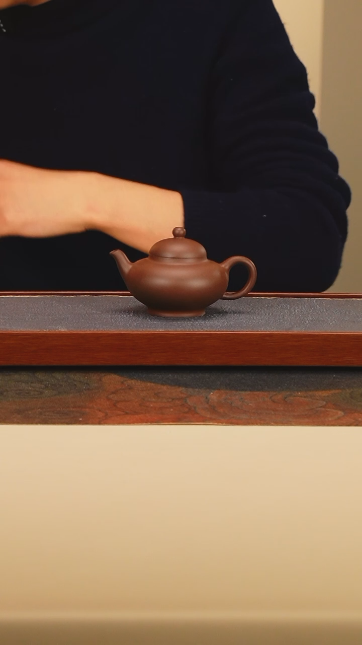 【闪购商品】紫砂茶壶紫泥华颖壶