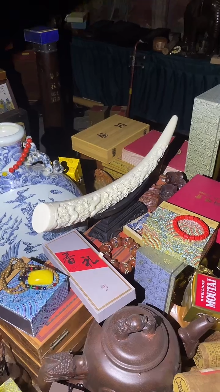 一一一一一一双龙摆件