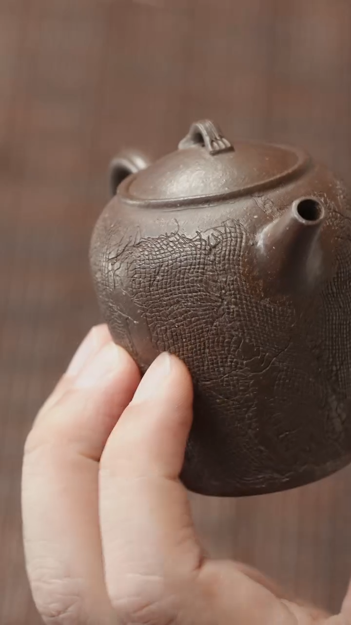 茶壶紫砂五堂 布纹不问