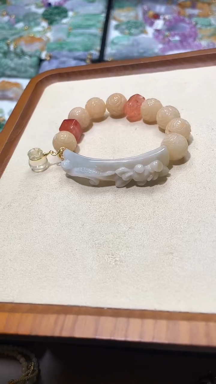 【闪购商品】翡翠手链未镶嵌手牌