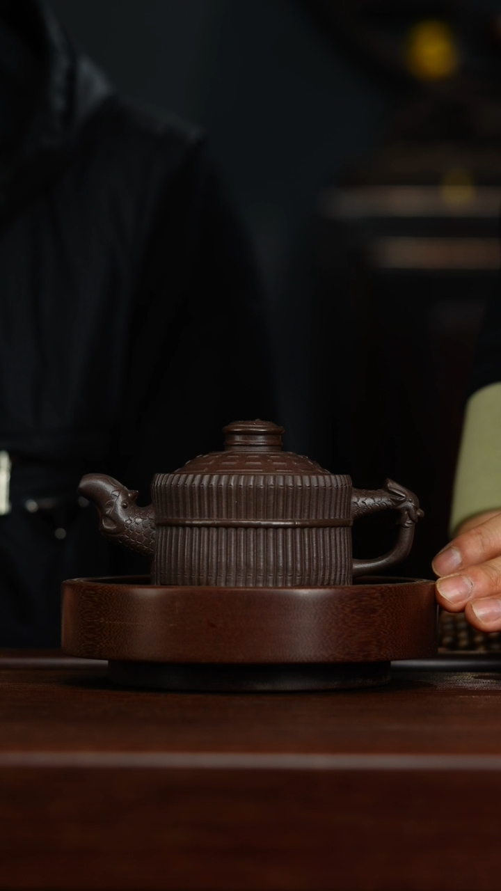 【闪购商品】紫砂茶壶s4八卦一捆竹*林国全