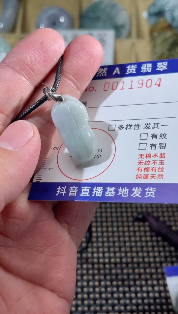 【闪购商品】翡翠颈饰未镶嵌天然缅甸A货翡翠（多样性发货）花生