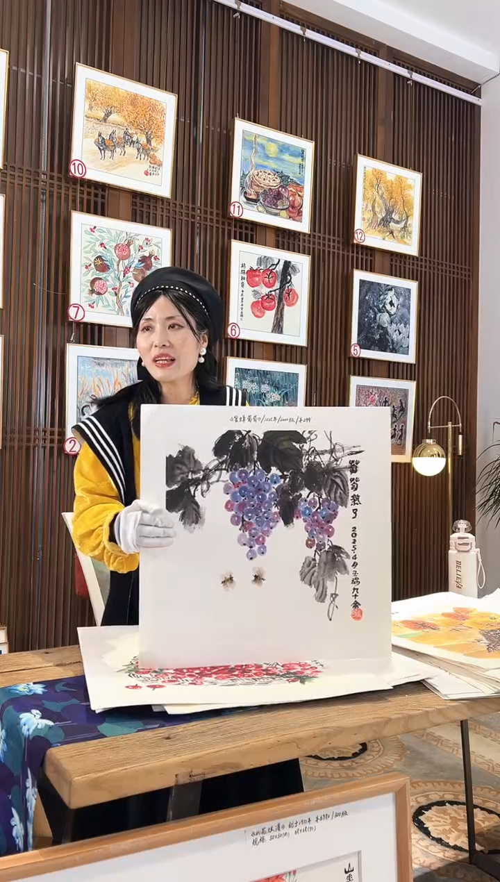 版画耿玉琨名章限量版画S