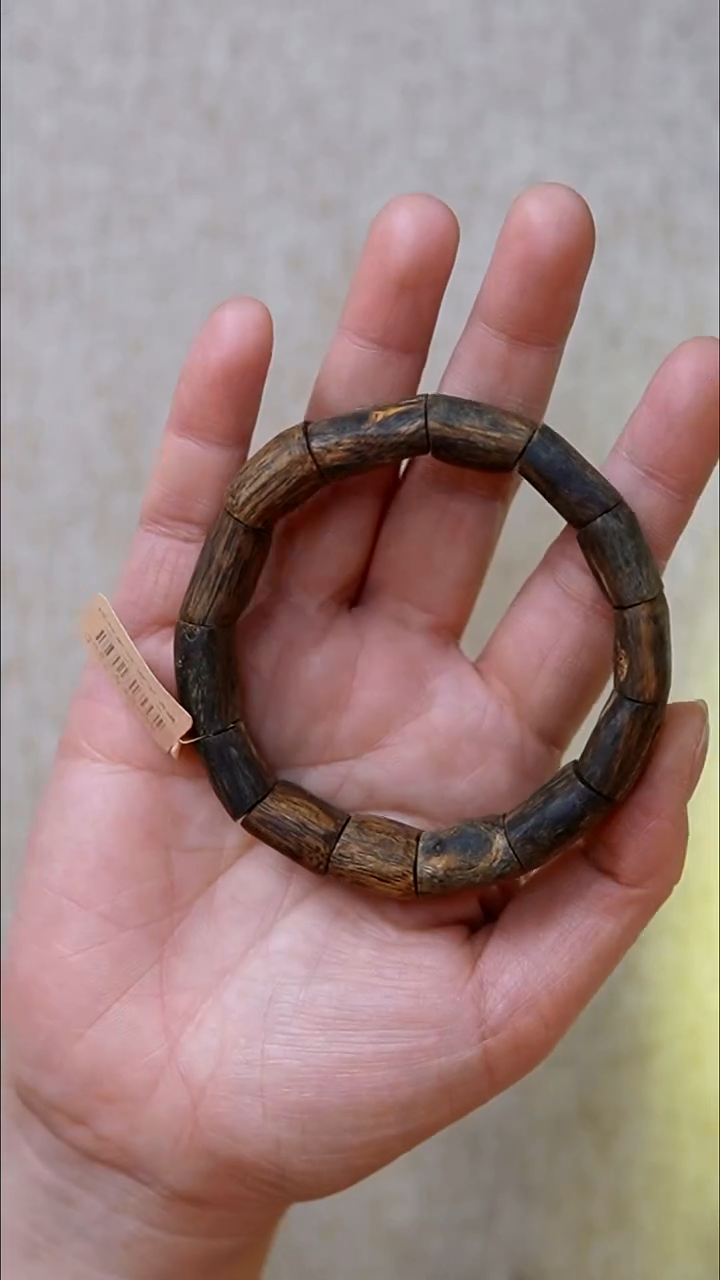 沉香手串奇楠单圈18g