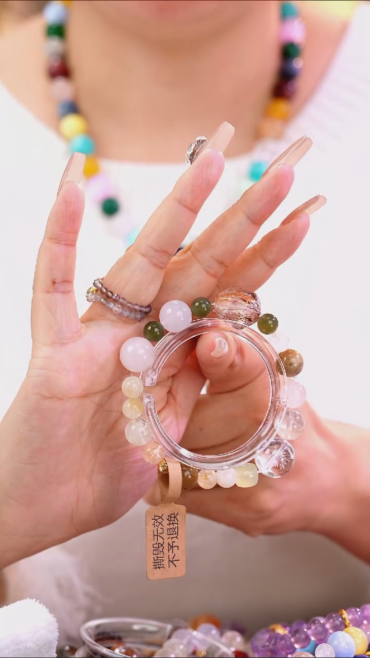 未镶嵌手链水晶水晶手串