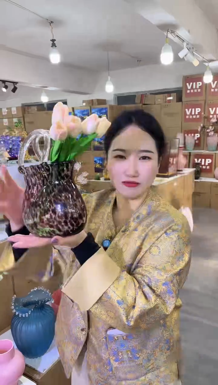 【闪购商品】无铅玻璃玖月花器M-品15