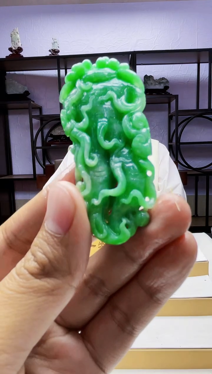 【闪购商品】定制翡翠未镶嵌毛货02030147 
