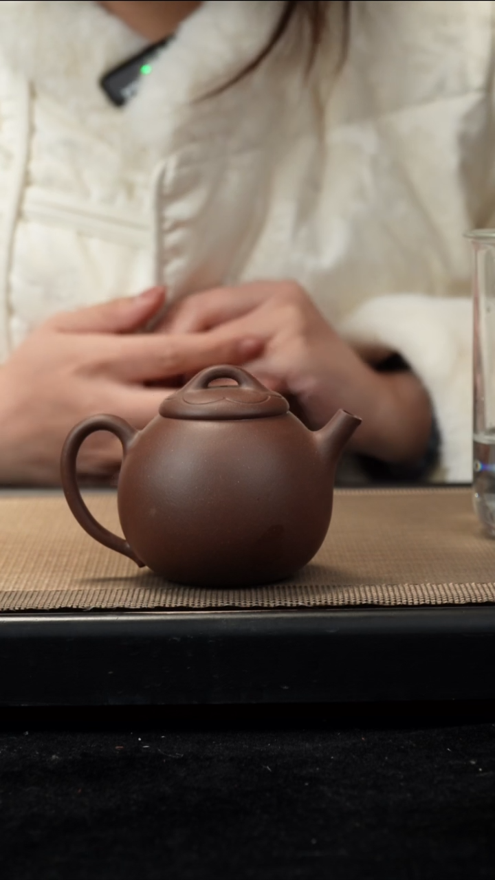 紫砂茶盏底槽清莲韵200CC